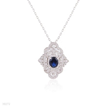 pendant formal 3a zircon lux-silver-blue