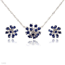 trendy hedgehog sphere pendant & stud set